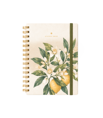 libreta signature a5 foil dorado tapa dura